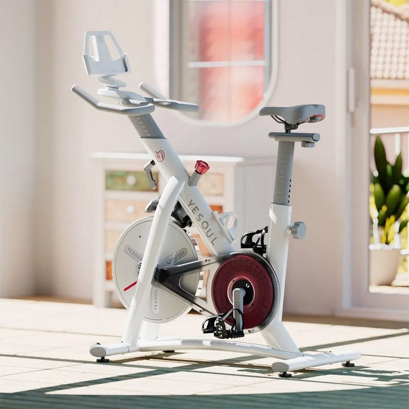 Bicicleta fitness YESOUL Spinning Bike S3, White