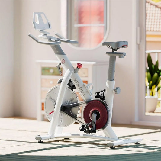 Bicicleta fitness YESOUL Spinning Bike S3, White