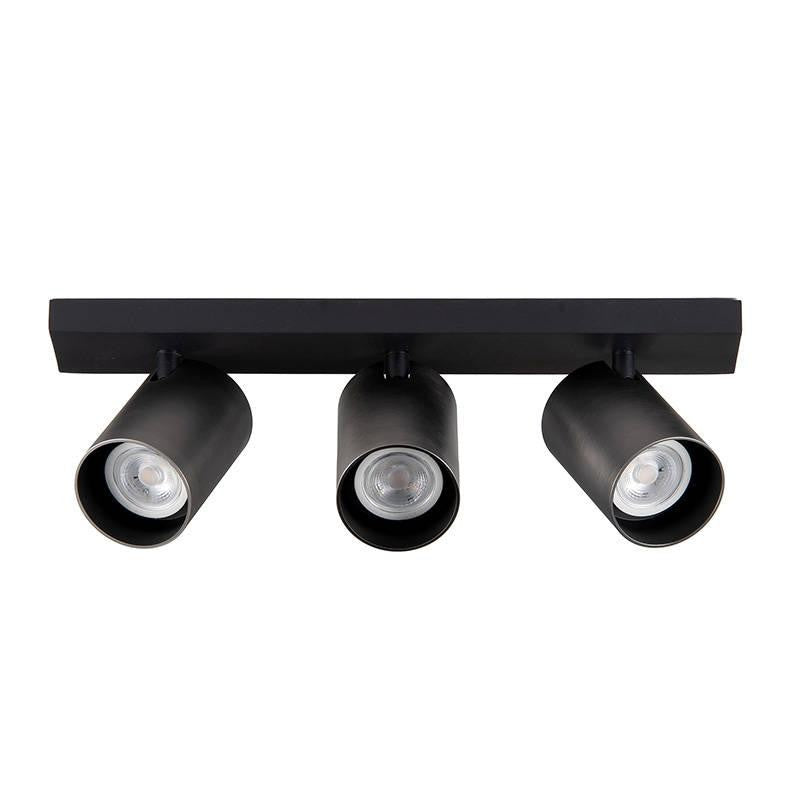 Plafoniera cu 3 Spoturi Yeelight Smart Spotlight, Spot LED Multicolor, Carcasa Neagra