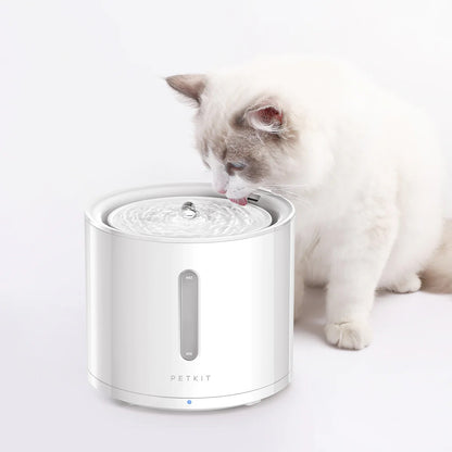 Fantana de apa automata PETKIT Eversweet Solo 2 Smart Pet Drinking Fountain, 2l, Filtru in 3 straturi, Bluetooth