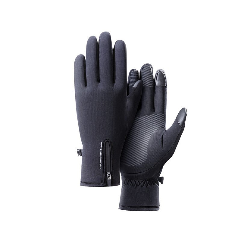 Manusi impermeabile pentru condus Electric Scooter Riding Gloves size XL, Touch Screen