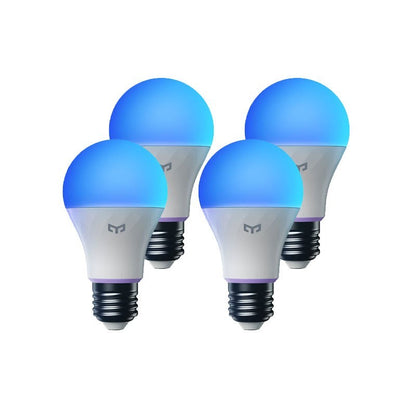 Bec smart Yeelight Smart LED Bulb W4 Lite (Multicolor), E27, Luminozitate 806lm - 4 pack