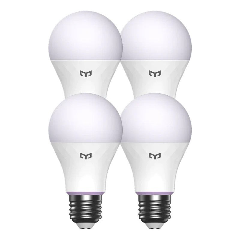 Bec smart Yeelight Smart LED Bulb W4 Lite (Multicolor), E27, Luminozitate 806lm - 4 pack