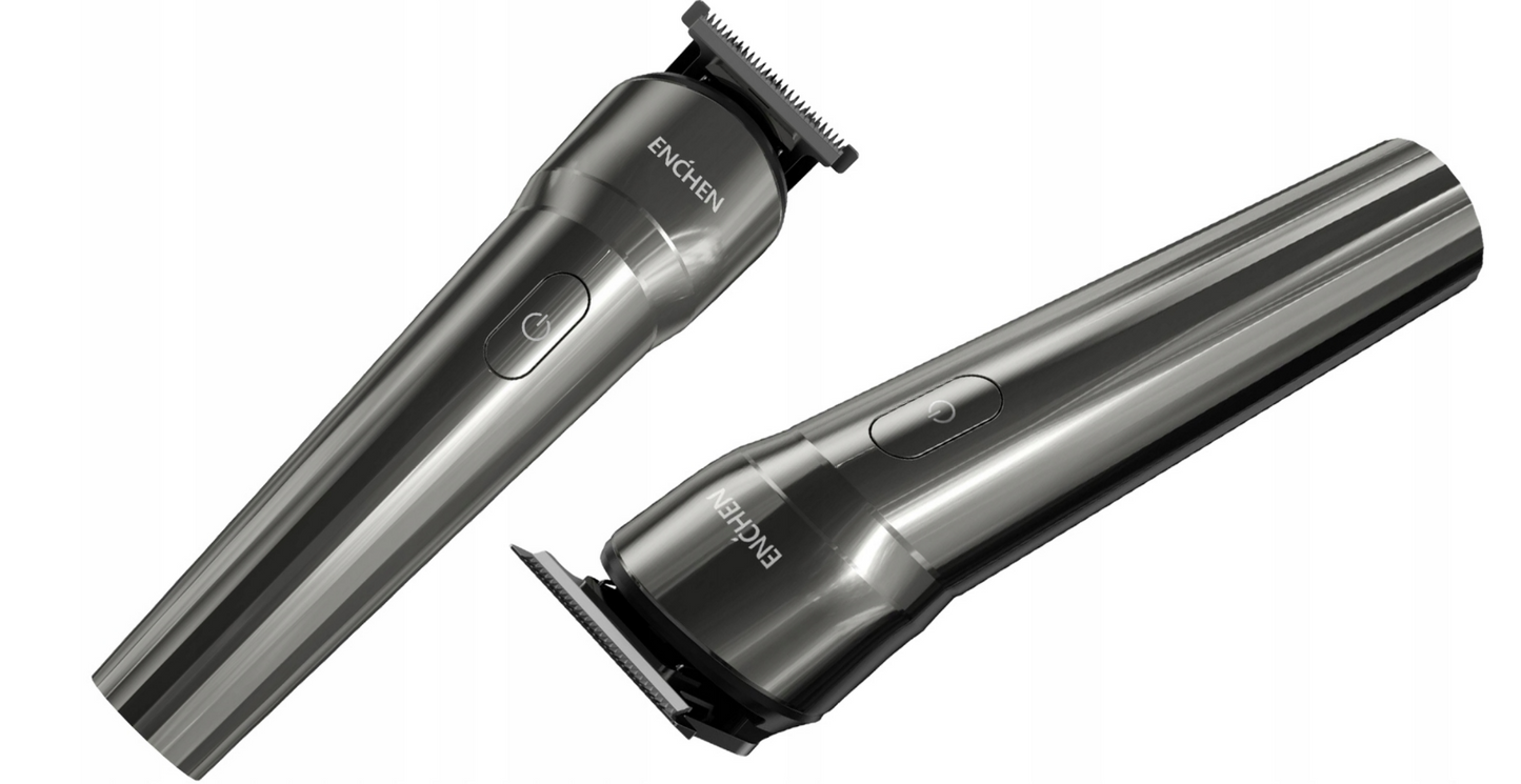 Aparat de tuns ENCHEN Beardo, Uscat, 4 accesorii, 6000 rpm, 800 mAh