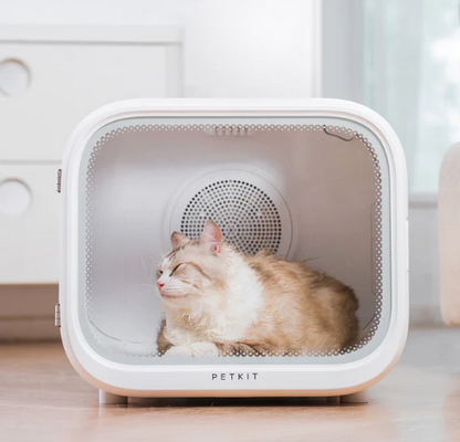 Uscator Smart PETKIT AirSalon Max pentru animale de companie, Capacitate 60L, Ecran tactil, Bluetooth, Putere 900W