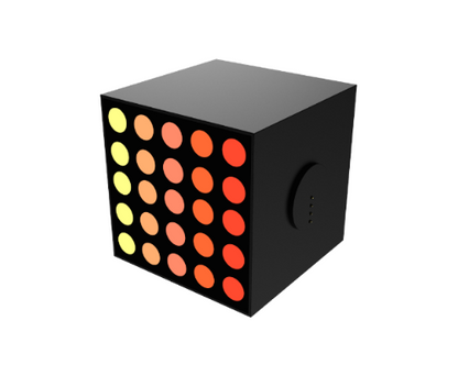 Lampa inteligenta LED YEELIGHT Cube-Matrix Smart Lamp, compatibilila cu Matter, Apple Homekit, Google Assistant