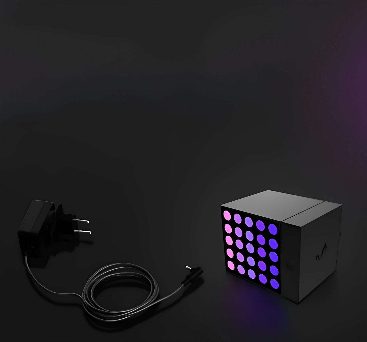 Lampa inteligenta LED YEELIGHT Cube-Matrix Smart Lamp, compatibilila cu Matter, Apple Homekit, Google Assistant
