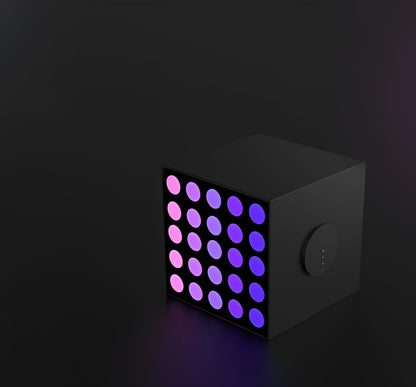 Lampa inteligenta LED YEELIGHT Cube-Matrix Smart Lamp, compatibilila cu Matter, Apple Homekit, Google Assistant