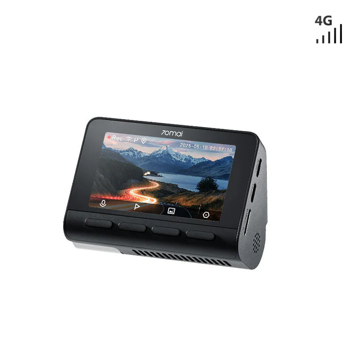 Camera auto 70mai Dash Cam 4K A800SE, 4G, inregistrare Single Channel, GPS, HDR, ADAS