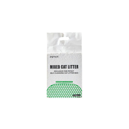 Set 3 cutii nisip litiera mixt, tofu si bentonita PETKIT Mixed Cat Litter, 2.5 kg/cutie, absorbtie rapida