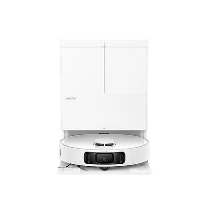 Aspirator robot cu mop MOVA E50 Ultra Robot Vacuum, 30.000 Pa, 5.200mAh, 200 min, MaxiReach™, statie inteligenta, White
