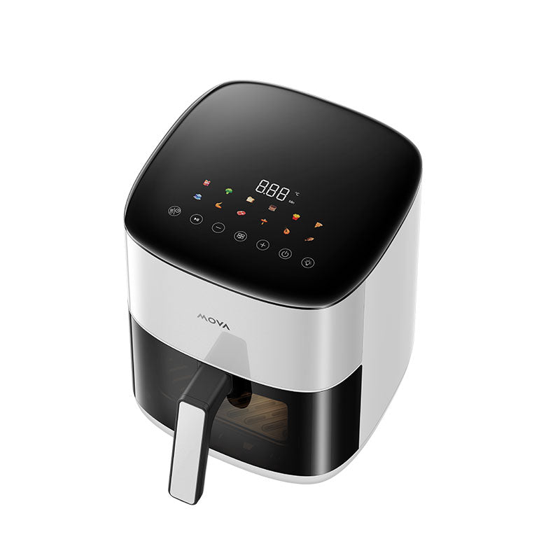 Friteuza cu aer cald MOVA Air Fryer AeroChef FD10s Pro, 6L, 2000W, 12 programe prestabilite
