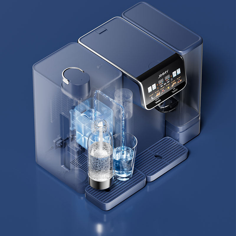 Aparat de preparat sifon JIMMY Matrix S9 Cold Sparkling Water Maker Module pentru JIMMY Matrix M9 Pro Countertop RO Water Purifer