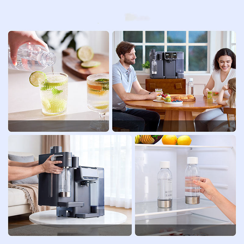 Aparat de preparat sifon JIMMY Matrix S9 Cold Sparkling Water Maker Module pentru JIMMY Matrix M9 Pro Countertop RO Water Purifer