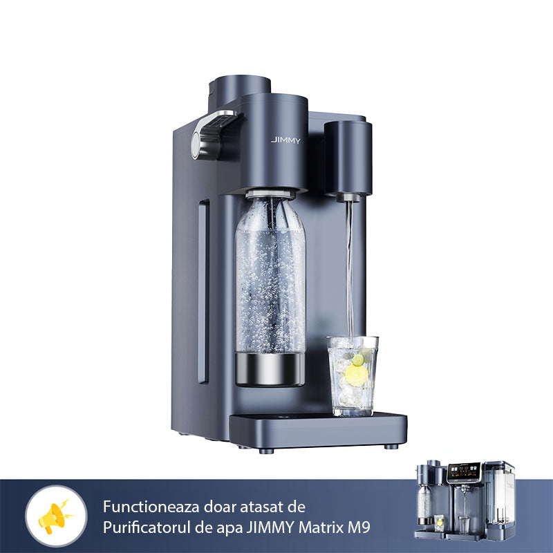 Aparat de preparat sifon JIMMY Matrix S9 Cold Sparkling Water Maker Module pentru JIMMY Matrix M9 Pro Countertop RO Water Purifer