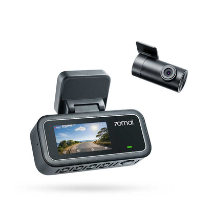 Set 2 Camere auto 70mai Dash Cam 2.5K A410 Neo si camera luneta 70mai RC21, inregistrare Dual Channel, GPS, HDR