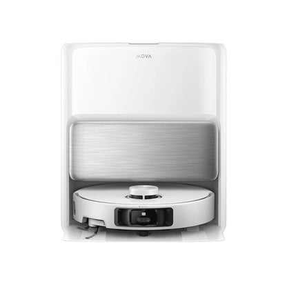 Aspirator robot cu mop MOVA P70 Pro Ultra Robot Vacuum, 30.000 Pa, 5.200mAh, 160 min, MaxiReach™ Edge, statie inteligenta, White