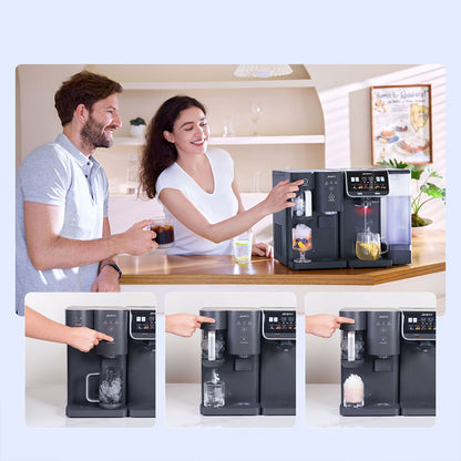 Aparat de preparat gheata JIMMY Matrix I9 Ice Maker & Crusher Module pentru purificator apa JlMMY Matrix M9 Pro Countertop RO Water Purifer