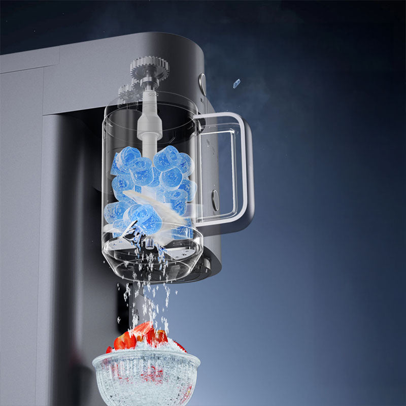 Aparat de preparat gheata JIMMY Matrix I9 Ice Maker & Crusher Module pentru purificator apa JlMMY Matrix M9 Pro Countertop RO Water Purifer