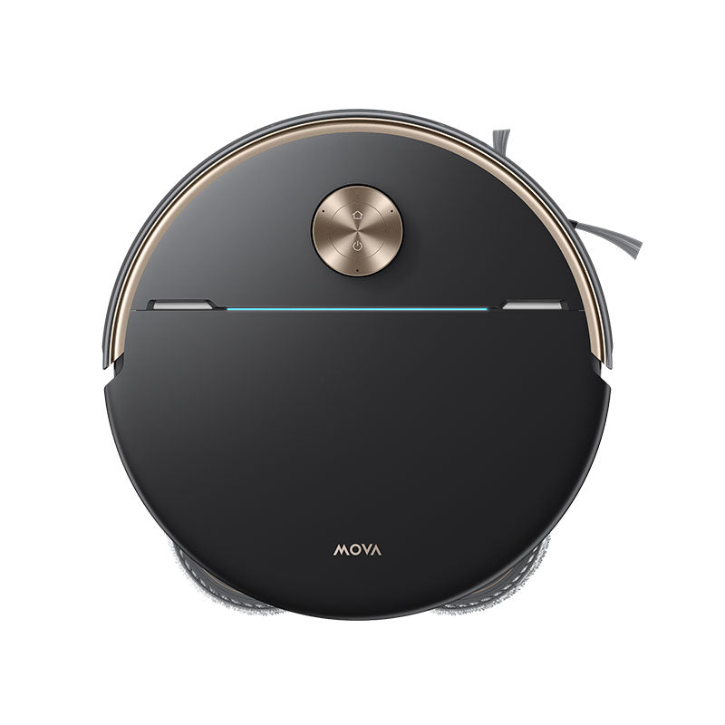 Aspirator robot cu mop MOVA V70 Ultra Complete Robot Vacuum, 40.000 Pa, 6.400mAh, 220 min, MaxiReachX™, statie inteligenta, Black
