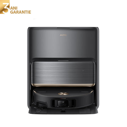 Aspirator robot cu mop MOVA V70 Ultra Complete Robot Vacuum, 40.000 Pa, 6.400mAh, 220 min, MaxiReachX™, statie inteligenta, Black