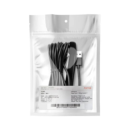 Cablu de alimentare 70mai Dash Cam Accessory B1 (Micro-USB cable+Crowbar) pentru camerele auto 70mai