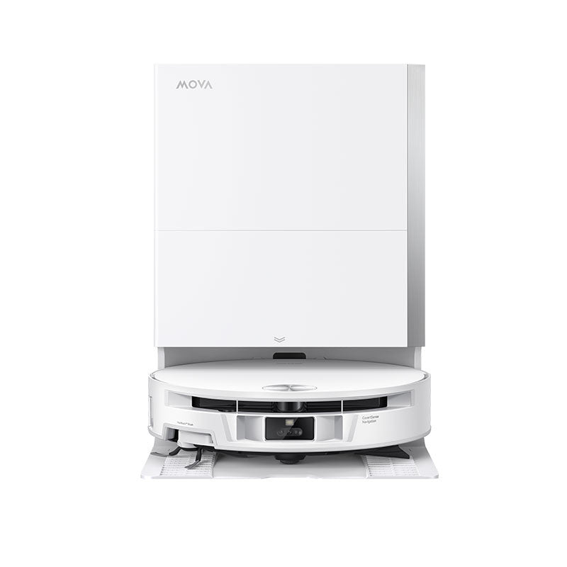 Aspirator robot cu mop MOVA S70 Pro Roller Robotic Vacuum Cleaner, 30000Pa, 5200mAh, HydroForce Mopping, statie inteligenta, Alb