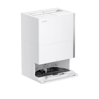 Aspirator robot cu mop MOVA S70 Pro Roller Robotic Vacuum Cleaner, 30000Pa, 5200mAh, HydroForce Mopping, statie inteligenta, Alb