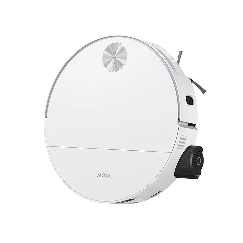 Aspirator robot cu mop MOVA S70 Roller Robot Vacuum, 28000Pa, 5200mAh, HydroForce Mopping, statie inteligenta, White
