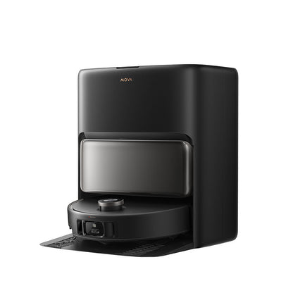 Aspirator robot cu mop Mova V50 Ultra Complete, 24.000Pa, 6400mAh, 220min, Advanced AI SmartSight, statie inteligenta, Black