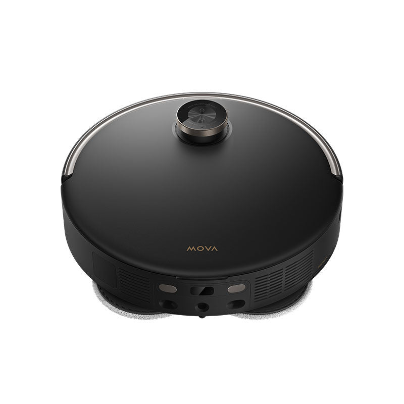 Aspirator robot cu mop Mova V50 Ultra Complete, 24.000Pa, 6400mAh, 220min, Advanced AI SmartSight, statie inteligenta, Black
