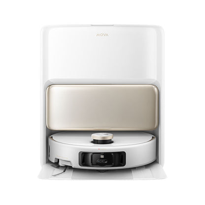 Aspirator robot cu mop Mova V50 Ultra Complete, 24.000Pa, 6400mAh, 220min, Advanced AI SmartSight, statie colectare inteligenta, White