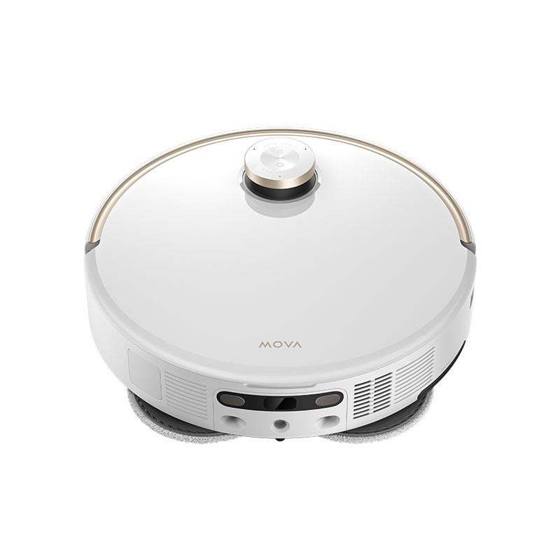 Aspirator robot cu mop Mova V50 Ultra Complete, 24.000Pa, 6400mAh, 220min, Advanced AI SmartSight, statie colectare inteligenta, White
