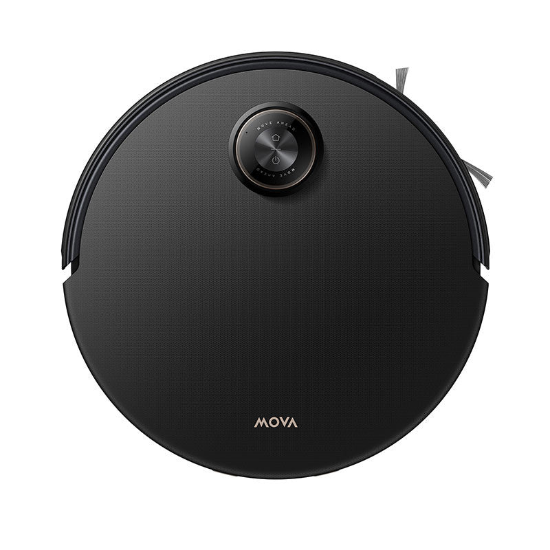 Aspirator robot cu mop Mova Z60 Ultra Roller Complete, 28.000 Pa, 6.400mAh, 210 min, HydroForce, statie colectare inteligenta, Black
