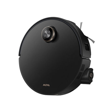 Aspirator robot cu mop Mova Z60 Ultra Roller Complete, 28.000 Pa, 6.400mAh, 210 min, HydroForce, statie colectare inteligenta, Black