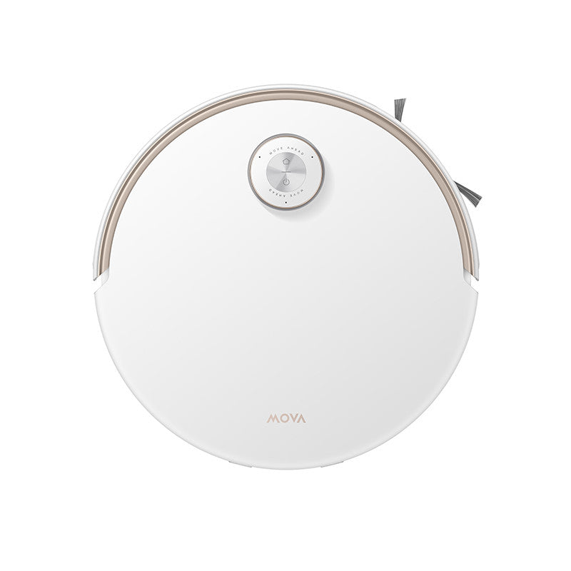 Aspirator robot cu mop Mova Z60 Ultra Roller Complete, 28.000 Pa, 6.400mAh, 210 min, HydroForce, statie inteligenta, White