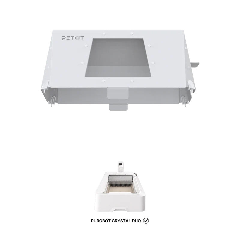 Capac frontal PETKIT Front-Entry Hood pentru litiera automata PETKIT PUROBOT CRYSTAL DUO