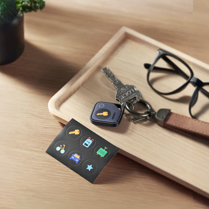 Dispozitiv antipierdere UGREEN SMART FINDER compatibil doar iOS, cu localizare GPS tracker, chei, bagaje, portofel