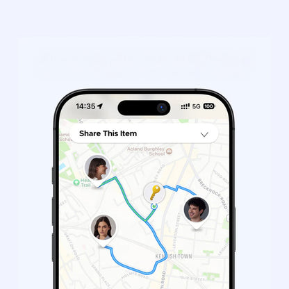 Dispozitiv antipierdere UGREEN SMART FINDER compatibil doar iOS, cu localizare GPS tracker, chei, bagaje, portofel