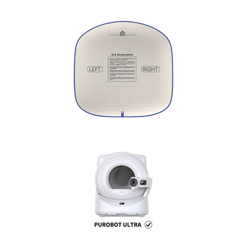Covoras impermeabil PETKIT Purobot Ultra Cat Litter Mat 3.0 compatibil cu litiera smart PETKIT Purobot Ultra