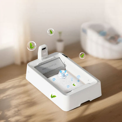Set nisip cristalin cu detectare pH PETKIT Urine Monitor Crystal Litter Set, compatibil cu litiera Purobot Crystal Duo