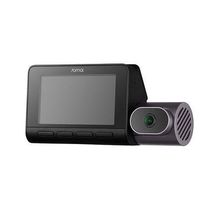 Set PREMIUM 2 camere 70mai Dash Cam 4K T800 cu 3 obiective (fata 4K, interior 1080P) + spate RC41 4K, GPS, HDR, ADAS, 256G