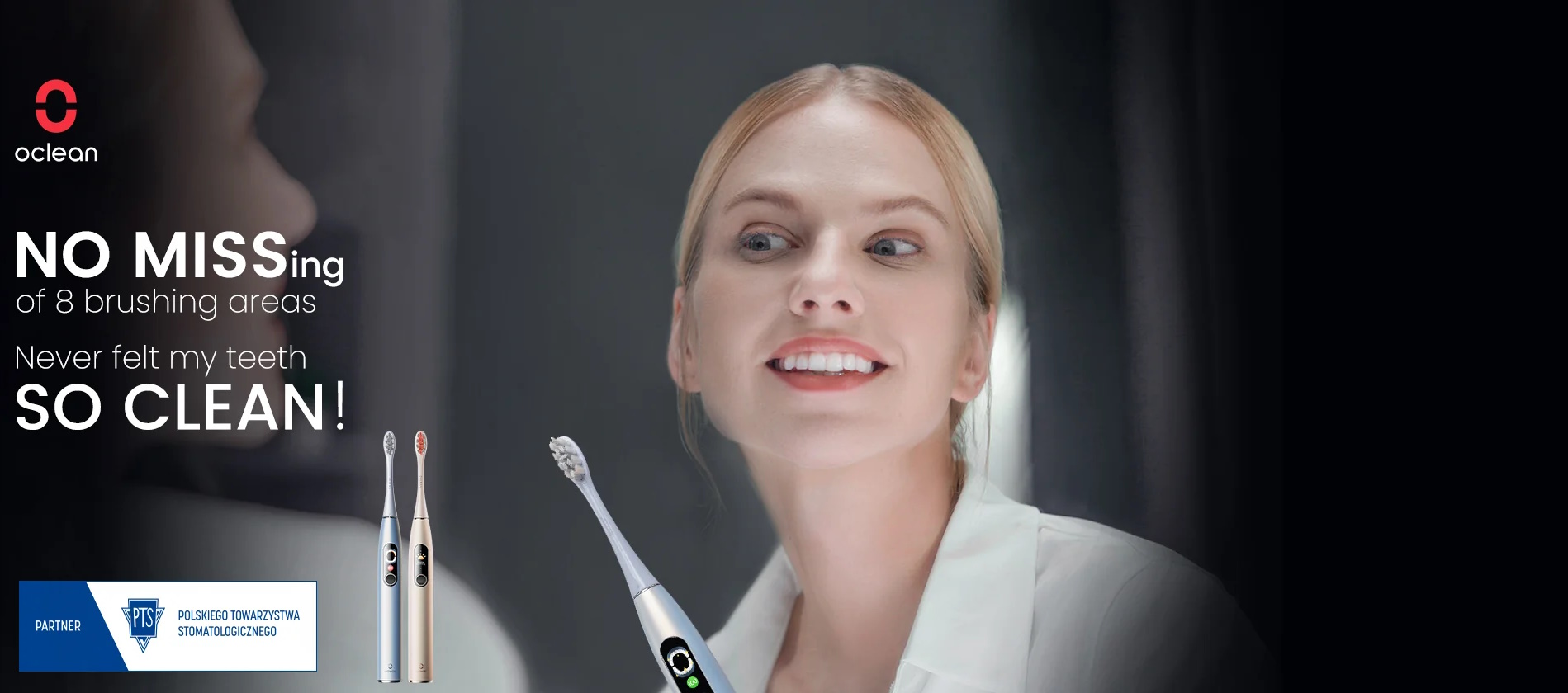 Periuta de dinti electrica inteligenta Oclean Electric Sonic Toothbrush X Pro Digital, Auriu